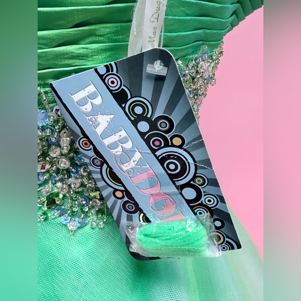 Mac Duggal Lime Colored Dress - Picture 9 of 12